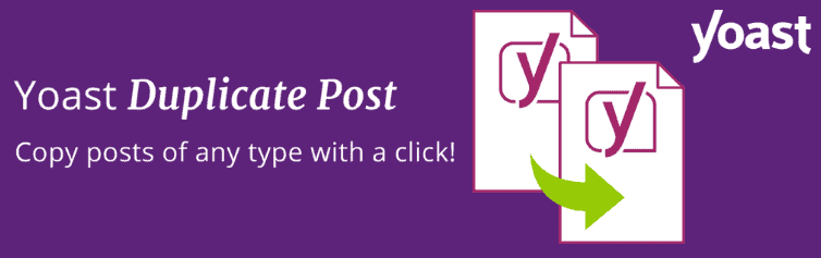 Banner del plugin Yoast Duplicate Post WordPress